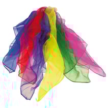 tanga sports® Chiffon Juggling Scarf, 65 x 65 cm