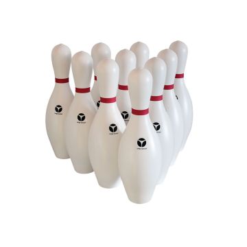 tanga sports® plastic bowling pins, set of 10