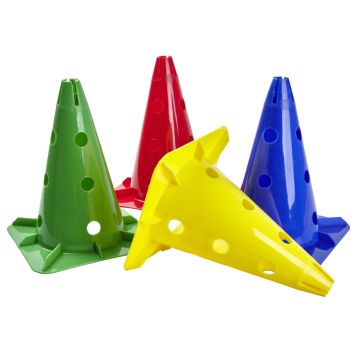 tanga sports® Multifunctional Cone with holes MINI
