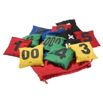 tanga sports® Bean Bags with figures 15 pieces