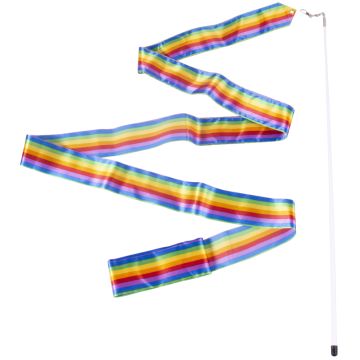 tanga sports® Competition Ribbons 6 m  Rainbow